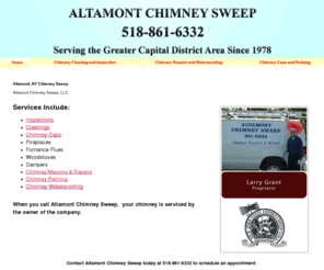 altamontchimney.com: Chimney Sweep Altamont, NY - Altamont Chimney Sweep
Altamont Chimney Sweep offers chimney cleanings, inspections, cap installations, relining, and waterproofing services in Altamont, NY. 518-861-6332.