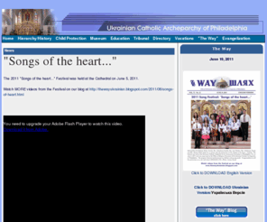 ukrarcheparchy.us: Ukrainian Catholic Archdiocese of Philadelphia
Ukrainian Catholic Archdiocese of Philadelphia