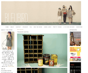 bleubirdblog.com: BLEUBIRD VINTAGE OFFICIAL BLOG
the personal blog of miss james kicinski. owner of bleubird vintage. a pretty inspiration blog full of DIY, crafts, style how-to, vintage, photography, fashion, art and more...