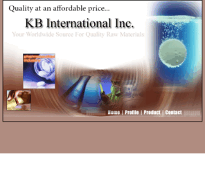 kbinternationalinc.com: KB International
KB International