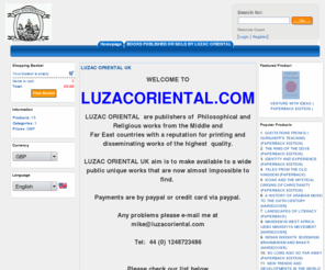 luzacoriental.com: LUZAC ORIENTAL.COM (Powered by CubeCart)
This is the meta description.