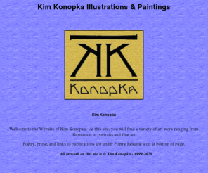 kimkonopka.com: Kim Konopka - Illustrations and Paintings
fine art, figure painting, illustration, portrait painting, commissioned painting, poetry