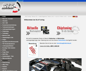 tuevprobleme.com: SLS Tuning - Chiptuning und andere Leistungssteigerungen für alle Fahrzeuge
Hier finden sie alles zum Thema: Chiptuning, Ökotuning, G-lader, Polo, Golf, Corrado, Supercharger, VW, Motorteile, Motortuning, Motor, Lader, G-lader, G60, G40, Motor, Lader, Überholung, Tuning, Glader, Tauschlader