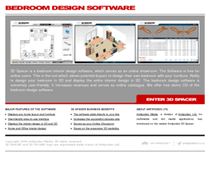 Free Interior Design Software on Bedroom Interior Design Software Online 3d Bedroom Design  Free