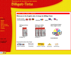 billigst-tinte.com: billigst-tinte.com : Refilling_ink St. Gallen, Schweiz
Affordable After filling ink, toner (laser printer) (inkjet printer)