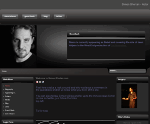 simon-shorten.com: Welcome to Simon-Shorten.com
Joomla! A content managed site to support Simon Shorten musical theatre actor.
