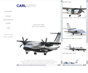 carl.aero: Carl Aero GmbH - Aircraft Modifications and Certification
Carl Aero is your specialist for aircraft modifications, certification and sales