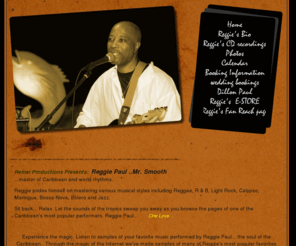 reggiepaul.com: Reggie Paul - Home
Reggie Paul,miami,fl,Island music,keys music