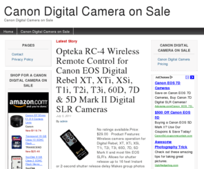 canondigitalcameraonsale.com: Canon Digital Camera on Sale
Canon Digital Camera on Sale