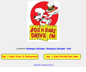 dog-n-suds.com: Dog 'n Suds Drive-Ins
Dog 'n Suds Drive-Ins