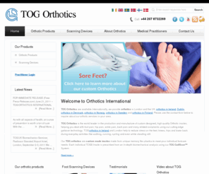 togorthotics.com: gaitscan, orthotics London orthotics Ireland International - Foot Pain, Back Pain, Knee Pain, Hip Pain TOG Specialists
gaitscan, Dublin orthotics and London orthotics, we deal with  Foot Pain, Back Pain, Knee Pain, and Hip Pain