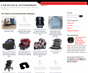 carseatsbestprice.com: Lowest price  Car Seats & Accessories - Reviews Car Seats & Accessories products - Today save!
Shop the #1 on Car Seats & Accessories products, that's best price for you. & Other Car Seats & Accessories products at carseatsbestprice.com