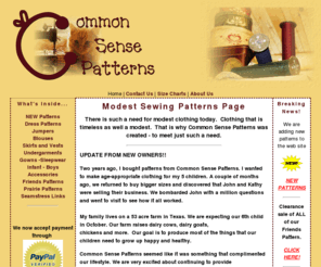 commonsensepatternscom kathyu002639s modest sewing patterns page modest sewing patterns 296x246 commonsensepatterns.com Modest Sewing Patterns