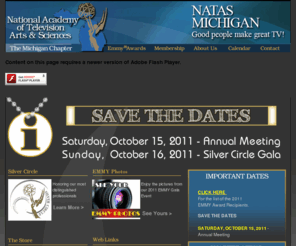 natasmichigan.org: National Academy of Television Arts & Sciences - Michigan Chapter
The Michigan Chapter of the National Academy of Television Arts & Sciences is the most recognized non-profit organization dedicated to the advancement and recognition of Excellence in Television!