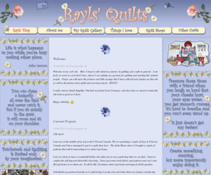 raylsquilts.com: Welcome to RaylsQuilts.com - RaylsQuilts.com :: Rayls' Blog
Welcome to RaylsQuilts.com