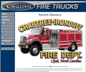 4guysfire.com: 4 Guys Stainless Steel Fire Trucks
