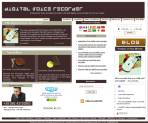 voice-activated-recorder.com: Digital Voice Recorder | Digital Voice Recorders | Voice Activated Recorders
Best Prices on Digital Voice Activated Recorders including superior sound quality and longer recording times. Fast Delivery.