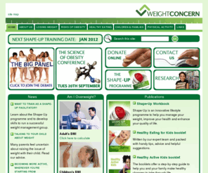 weightconcern.com: Weight Concern
Weight Concern is a new charity which addresses the rising problem of obesety