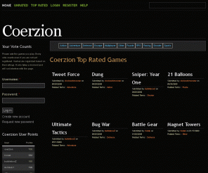 coerzion.com: Coerzion Top Rated Games | Coerzion
