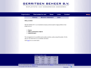 gerritsen-beheer.com: Organisation
Gerritsen-Beheer - Exploitatie van onroerende goederen