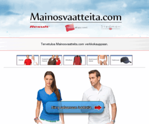 mainosvaatteita.com: Mainosvaatteita.com Verkkokauppa - T-paita ja vaatekauppa
