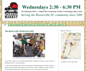 weavervilletailgate.org: Weaverville Tailgate Market
Serving the Weaverville NC community since 2009