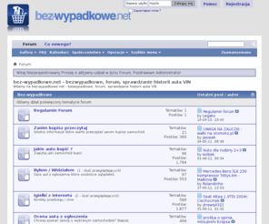 bez-wypadkowe.net: bez-wypadkowe.net - bezwypadkowe, forum, sprawdzanie historii auta VIN
bezwypadkowy bezwypadkowe auto import samochód sprawdzanie VIN numer VIN mazda opel ford fiat passat stan techniczny inspekcja forum