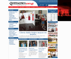 elquetzalteco.com.gt: El Quetzalteco | Palabra de Honor
