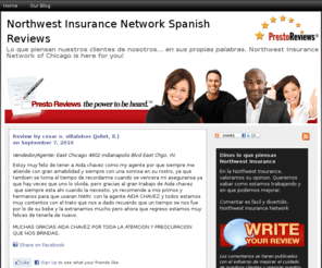 northwestinsurancespanishreviews.com: Northwest Insurance Network Spanish Reviews | Espanol De Seguros | Se Habla Espanol Revisars
Northwest Insurance Network. See Reviews of Northwest Insurance Network in Spanish. Chicago Insurance Network Reviews.