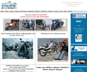 pacifichusqvarna.com: Pacific Motosports Vancouver BMW Triumph Aprilia Moto Guzzi Husqvarna Yamaha Motorsports
    Motorrad Used Motorcycles Scooter ATV SxS PWC Waverunner Richmond BC Canada
Vancouver BMW Triumph Aprilia MotoGuzzi Husqvarna Yamaha Motorcycle BC Canada