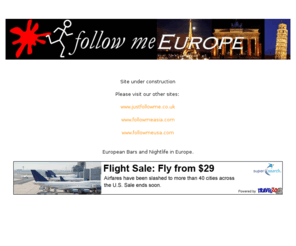 followmeeurope.com: Bars and Nightlife in Europe
European bar and nightlife guide