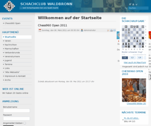 schachclub-waldbronn.de: Schachclub Waldbronn - Willkommen auf der Startseite
Schachclub Waldbronn Internet Präsenz