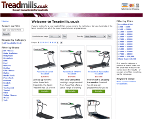 treadmills.co.uk: The Treadmill Specialist | Treadmills.co.uk
The UK's biggest treadmill specialist site ★ Reebok ★ York ★ Proform ★ Horizon ★ Pro Fitness ★ Motorised Treadmills ★ Folding Treadmills ★ Cheap Treadmills ★ 