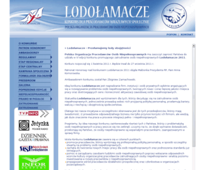 lodolamacze.info.pl: Lodołamacze 2011 - Konkurs dla Pracodawców Wrażliwych Społecznie
Konkurs LODOŁAMACZE 2011, Konkurs LODOŁAMACZE 2011