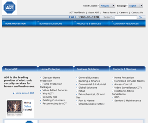 adtmalaysia.com: ADT Security Services - ADT Malaysia
ADT Malaysia: Provider of electronic security services.