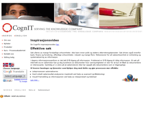 cognit.com: Invitasjon til lansering av Feedback
