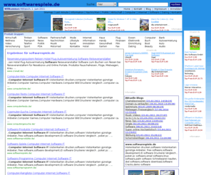 softwarespiele.de: softwarespiele.de - Informationen zum Thema Software-Spiele news. - Diese Website steht zum Verkauf!
Visitenkarten drucken,software Visitenkarten günstige Anbieter, free software,software development,ID software Druckerei Vergleich , poket pc software,email software,linux software,palm software Schreibwaren kaufen, dvd software,software download,Software Cracks,demo software