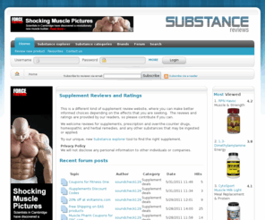 substancereviews.com: Supplement Reviews and Price Comparisons
Supplement reviews, ingredients, and price comparisons for bodybuilding and weight loss