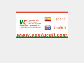 ventuceli.com: Ventuceli Servicios, S.L. :: Movimiento de Tierras, Excavaciones, Demoliciones, Derribos, Obra Civil y otras actividades relacionadas. ::
Consolidado grupo empresarial granadino dedicado principalmente a servicios de movimiento de tierras, excavaciones, demoliciones, derribos y obra civil.