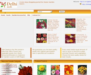 delhiseeds.biz: Delhi Seeds : High Quality flower seeds from World Renowned Breeders & Collectors
Delhi Seeds: Imported Flower Seeds from World Renowned Breeders & Collectors