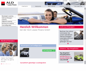 fairlease.com: Startseite - ALD Automotive, Autoleasing und Services
ALD Lease Finanz bietet umfangreiche Leasing-Dienstleistungen für Privat- und Geschäftskunden