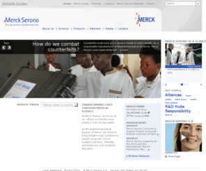 merckserono.com: Merck Serono S.A. - Home
