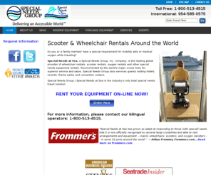 pacificportsmedical.com: Scooter & Wheelchair Rentals Around the World - Special Needs At Sea
Scooter rental for cruises, hotels and airlines at ports around the world. Contact Special Needs At Sea - 1-800-513-4515. Preferred vendor for cruise lines