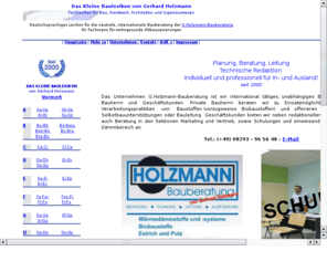 pimpmybuilding.com: Stuckateur- & Bauberatungsleistungen INTERNATIONAL in Beratung, Planung, Leitung und Ausfhrung
Internationales Stuckateur und Bauberatungsunternehmen