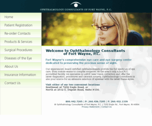 skeeterdefeeter.com: Ophthalmology Consultants: 1-800-442-7205
Ophthalmology Consultants provides comprehensive eye care to serve each patient with compassion and understanding. Flexible appointments, eye glasses, contacts, Lasik.