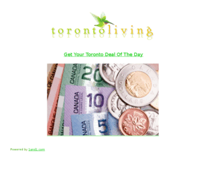 unexpectedpeople.com: Toronto Deal Of The Day - Daily Deals by Toronto Living
Daily Coupons, Discounts, and Deals in Toronto - 50 to 90 percent off.