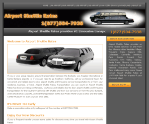 airportshuttlerates.com: Airport Shuttle Rates - Home
Airport Shuttle Rates for LAX, BUR, SBA, LGB, Cruise Centers and Disneyland