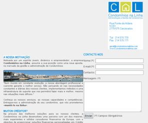 condominiosnalinha.com: Condominios na Linha, Gestão de Condominios no Estoril
Condominios na Linha, Gestão de Condominios no Estoril