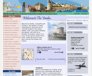 gite-vendee.co.uk: DiscoverVendee.Com - Vendee Hotels, Self Catering, Restaurants, Attractions.
DiscoverVendee.Com - A comprehensive online Tourist Guide for Hotels in Vendee, Accommodation in Vendee, Restaurants in Vendee and Attractions in Vendee, France.