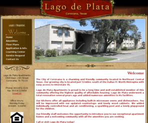 lagodeplata.com: Lago de Plata. A residential community in Corsicana, Texas
Visit Lago de Plata. A residential community in Corsicana, Texas. Browse our neighborhood information and resources in Corsicana, Texas. Homeowners Association for Lago de Plata